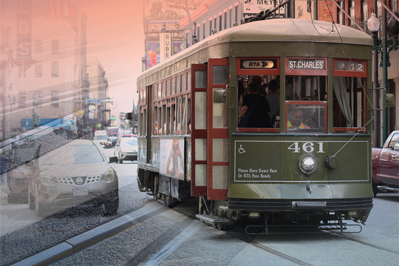 Downtown streetcar graphic