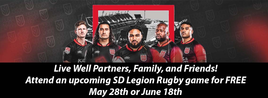 SD Legion ticket offer