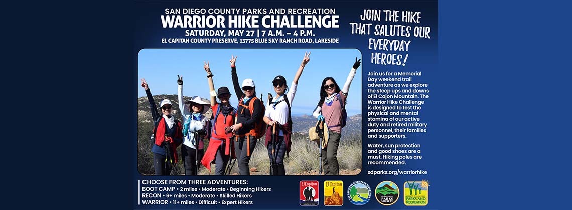 Warrior Hike Challenge May 2023