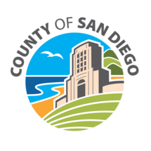 County logo black text circle
