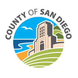County logo black text circle