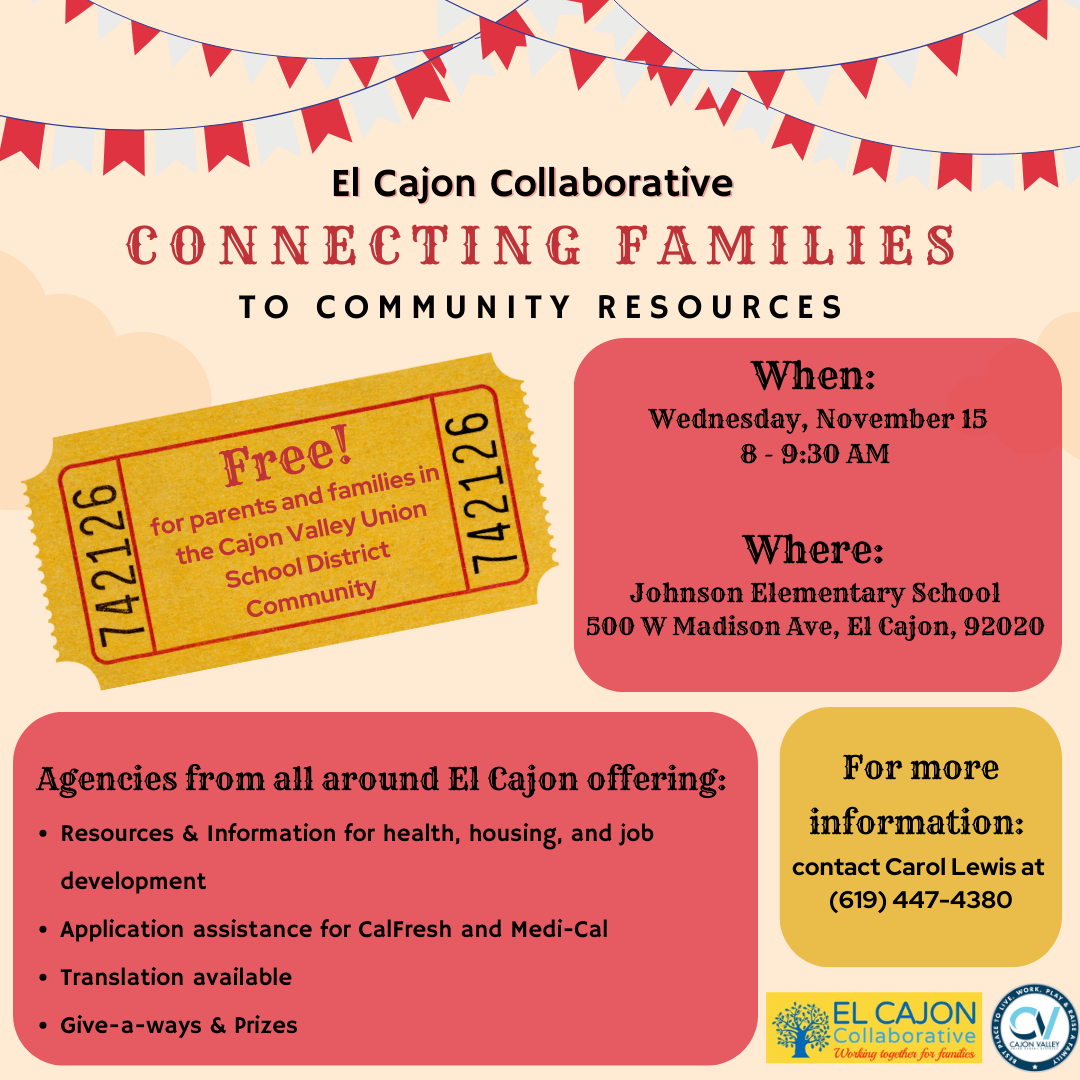 El Cajon Collaborative Family Resource Fair 