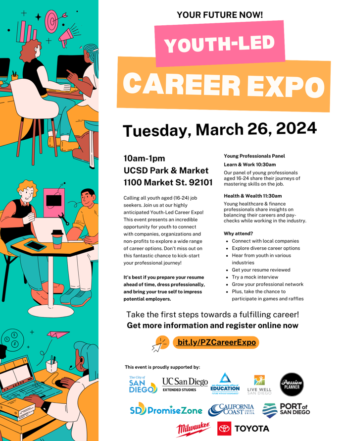 pz youth-led career expo