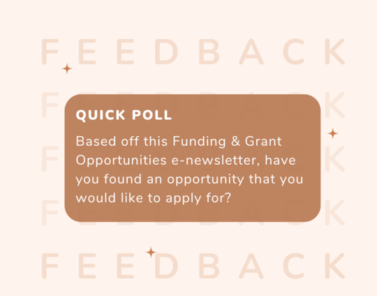 Feedback about grant EN