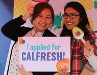 College students who applied for CalFresh