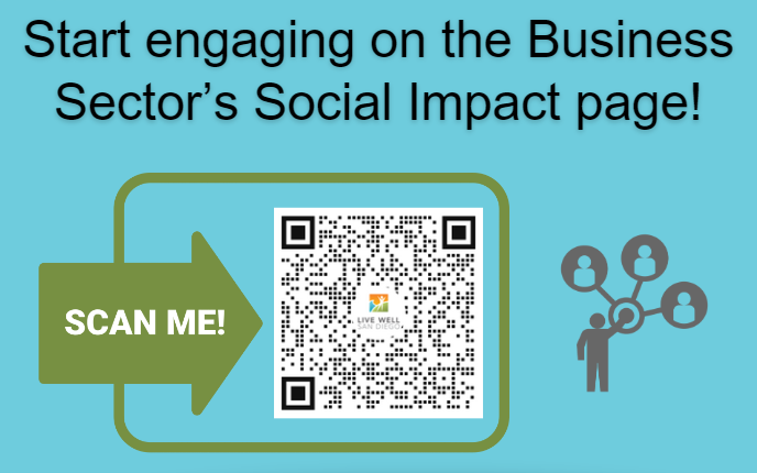 VCH Social Impact QR code graphic