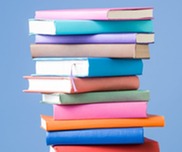 Stack of books - Lift Up Literacy Book Drive