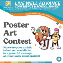 live well poster art contest