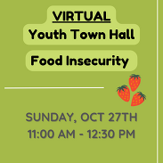 Youth Town Hall Food Insecurity 