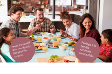 Family Eating Meal Together