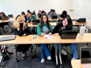 Youth Mental Health Academy | Three Students Interacting 