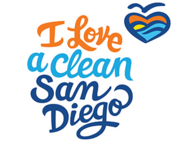 I Love A Clean San Diego Logo