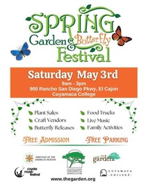spring garden and butterfly festival
