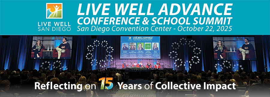 Live Well Advance Email Banner of General Session