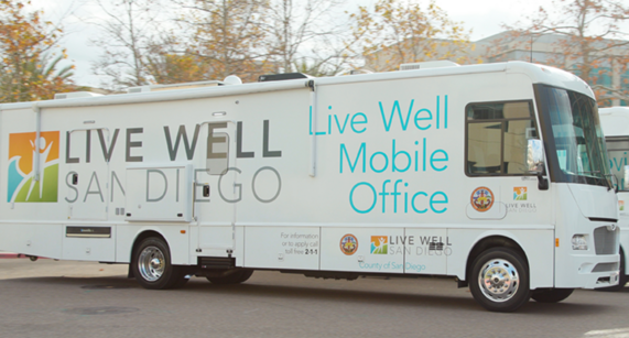 Live Well on Wheels Bus Image