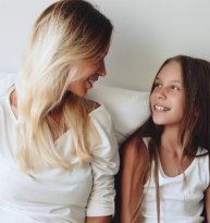 Child and Caregiver Talking 