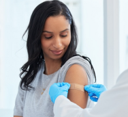Adult Receiving Vaccine Image