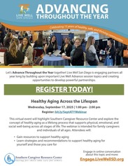 Healthy Aging Webinar