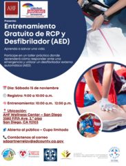 AED Training in Spanish