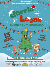 barrio logan snow day