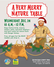 a very merry nature table