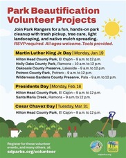 park beautification volunteer project
