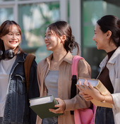 College Students Talking