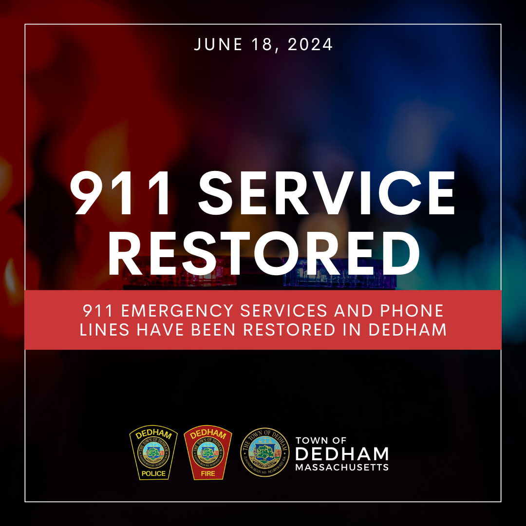 911 Service restored update June 18, 2024