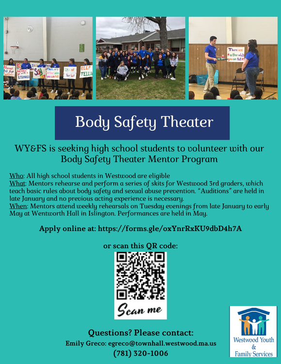 Body Safety Theatre January 2021