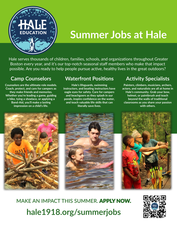 Hale Summer Jobs