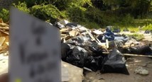 Call 311 to report illegal dumping 