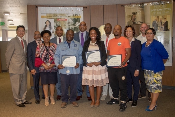 August 2018 Employees of the Month