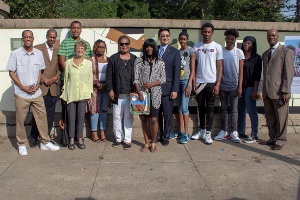DPW Dedicates Mural 