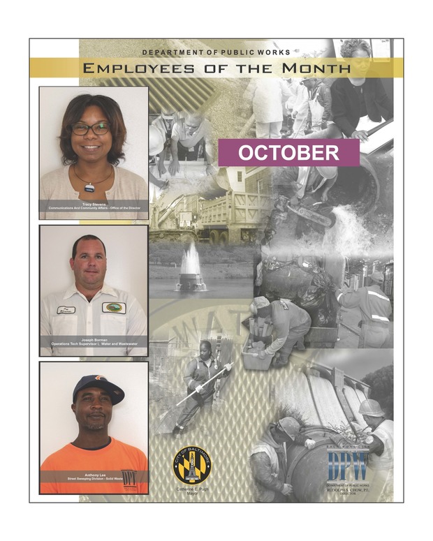 October 2018 Employees of the Month
