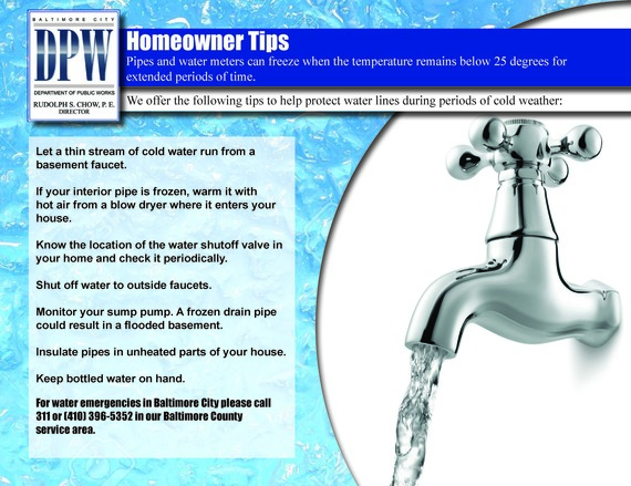 Tips to Protect Your Pipes this winter 