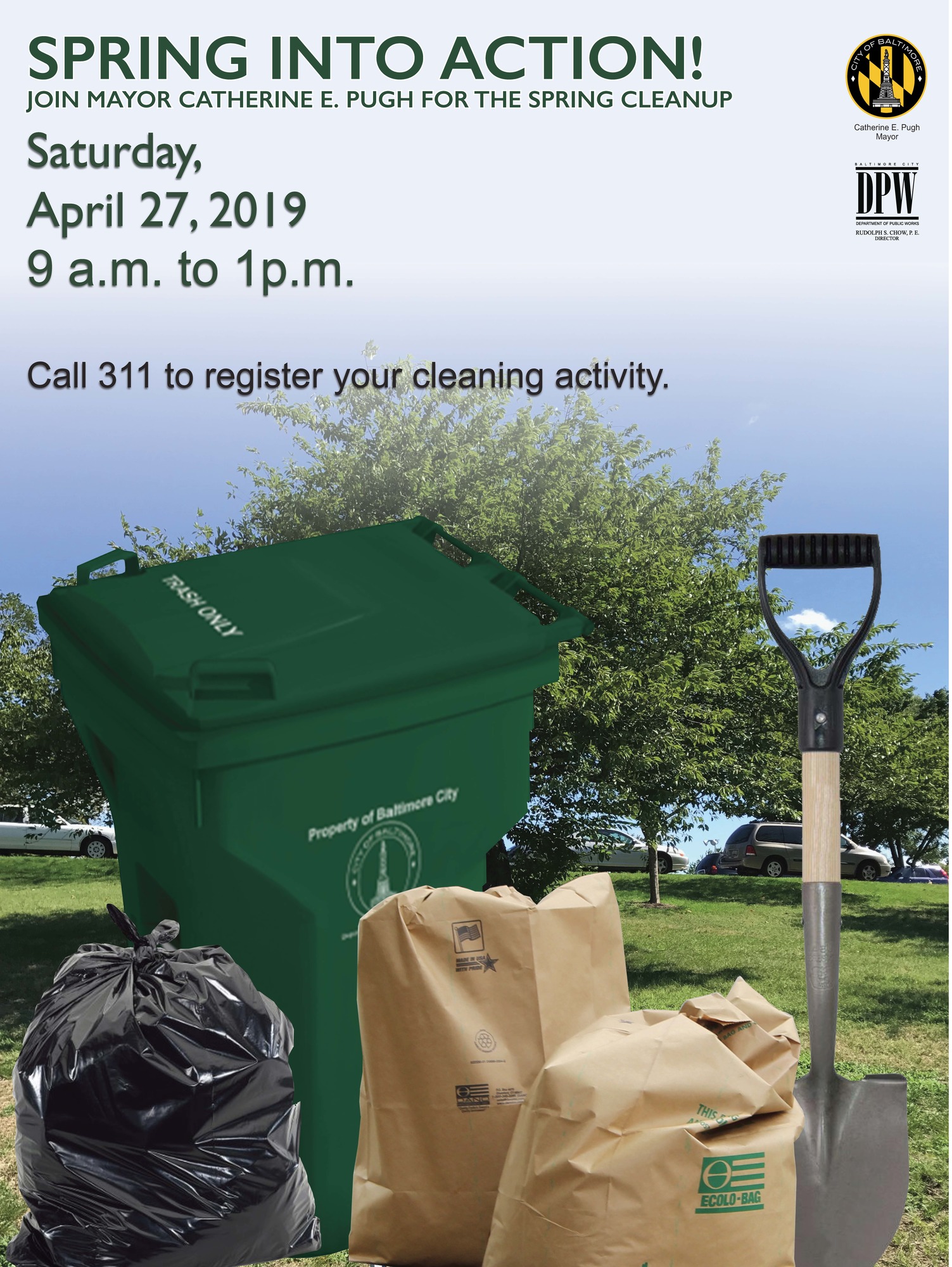 2019 Mayor Spring Cleanup Flyer 
