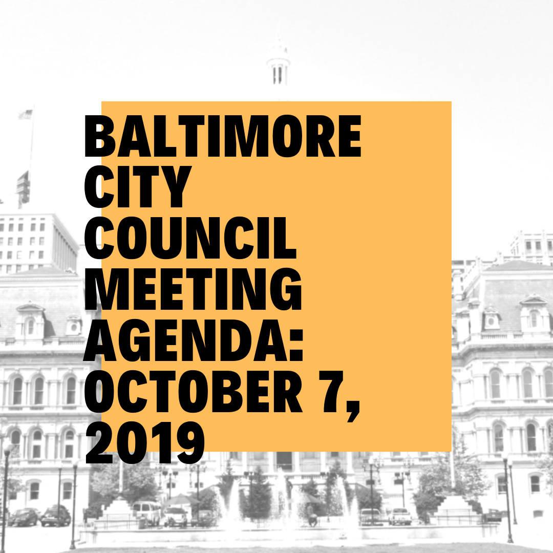191007 Council Agenda