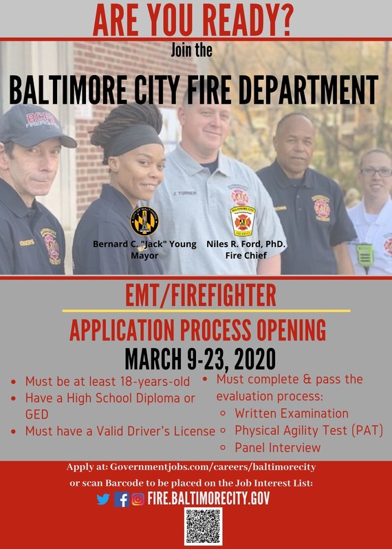 BCFD Now Accepting Applications for EMT/Firefighter Positions. APPLY NOW