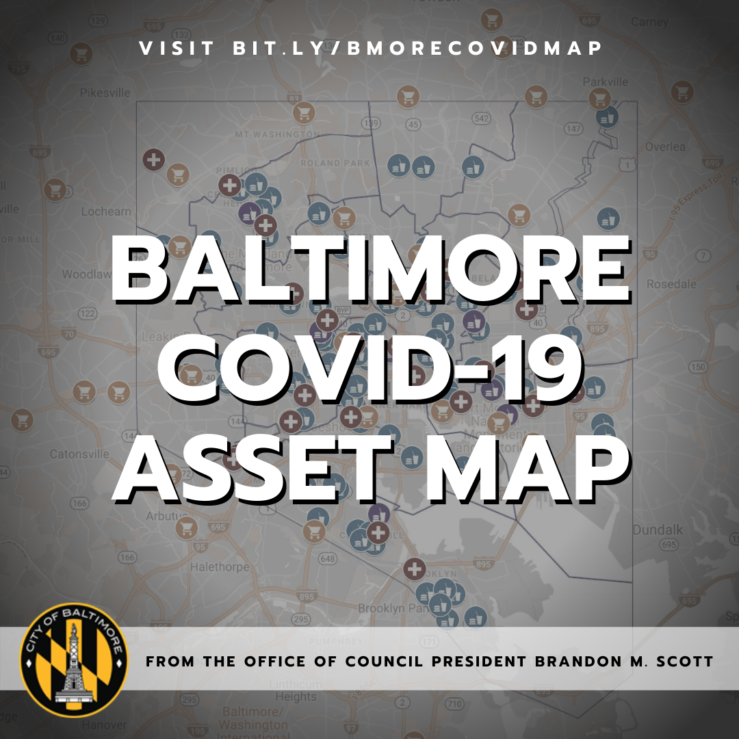 Baltimore COVID-19 Map