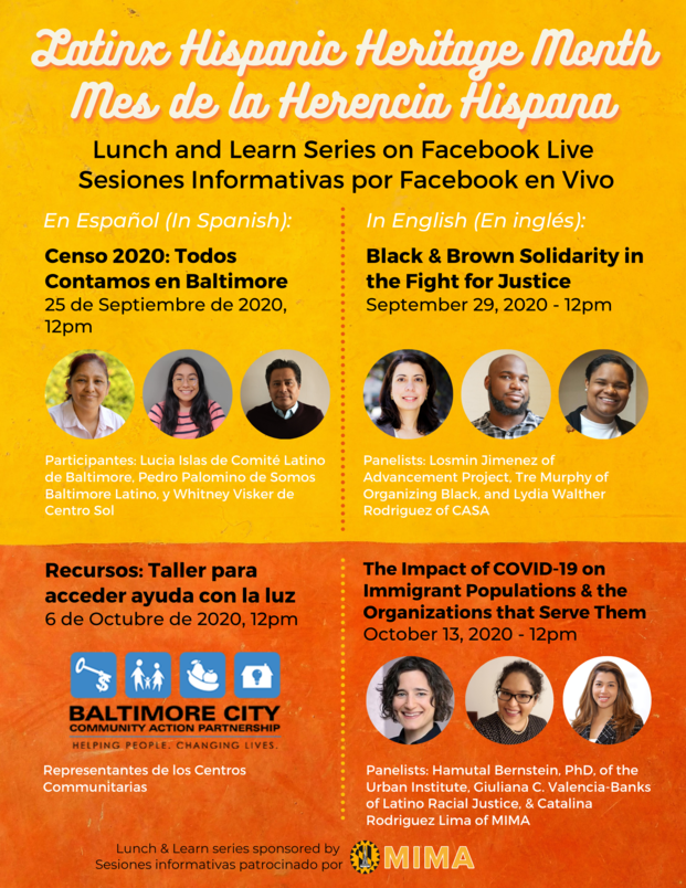 Hispanic Heritage Lunch and Learn Series