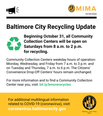 English Recycling update