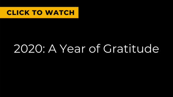 2020: A Year of Gratitude