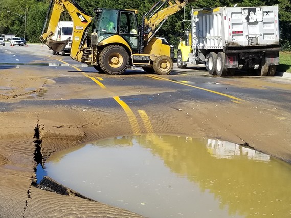 Baltimore County Water Main Break