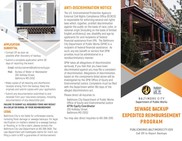 Image for Sewage Reimbursement Program Brochure