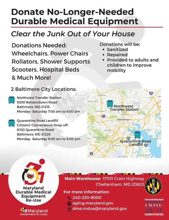 Donate Durable Medical Equipment