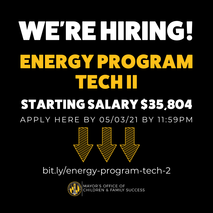 Energy Program Tech Job ad