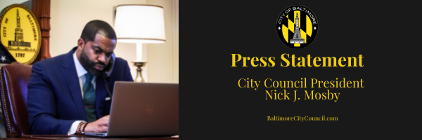 Council President header October 2021