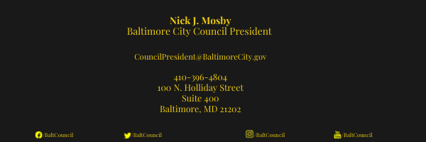 Council President footer October 2021