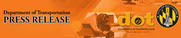 DOT Press Release Banner