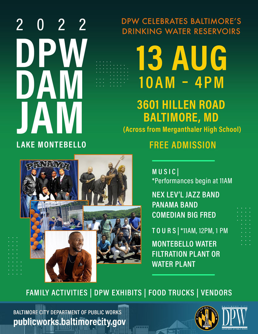 TOMORROW DPW is Back Outside! Dam Jam 2022